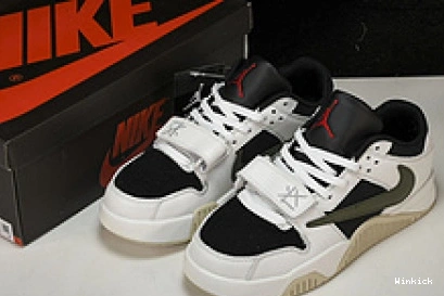 The Jordan Cut FZ8117-1001 x Check Travis Scott 0909